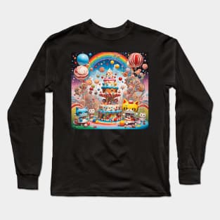 Cheese Cake Cats Long Sleeve T-Shirt